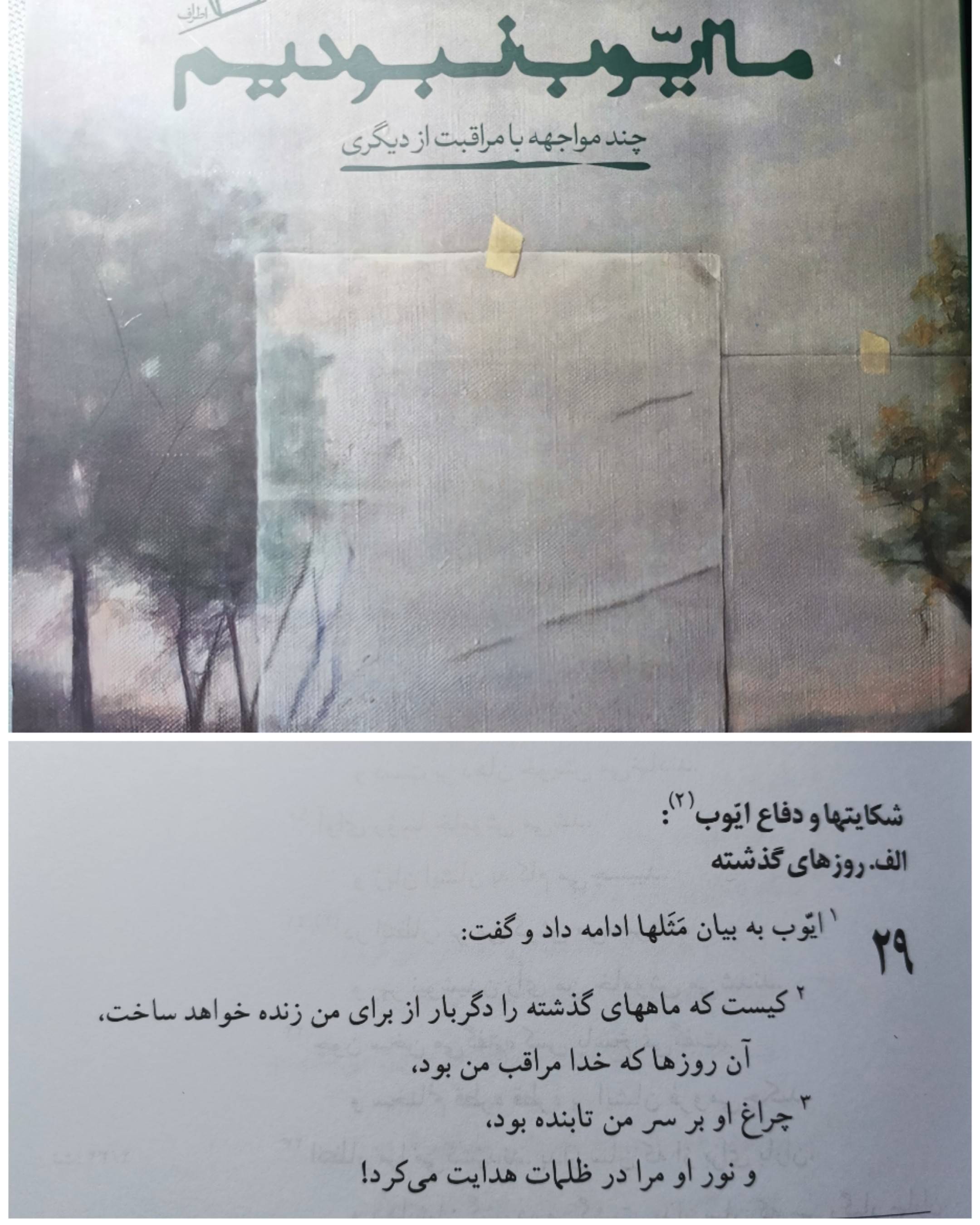 ما ایوب نبودیم